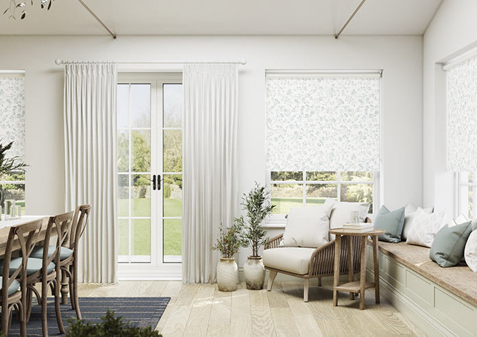 Laura Ashley Aria, Eucalyptus - Roller Blind - Image 3